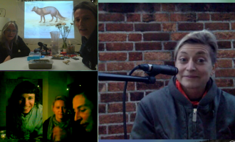 Artist's Meeting Videokonferenz London-Linz-Graz Artist's Meeting Videokonferenz London-Linz-Graz